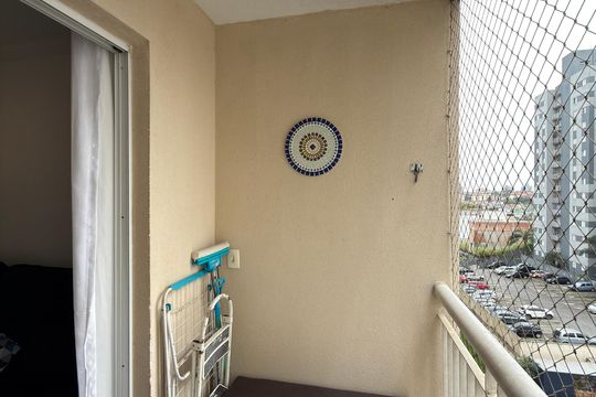 Sala Sacada de apartamento à venda com 3 quartos, 57m² em Jardim Iraja, São Bernardo do Campo