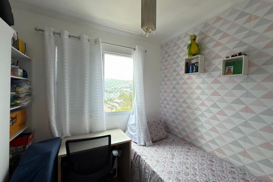 Quarto 3 de apartamento à venda com 3 quartos, 57m² em Jardim Iraja, São Bernardo do Campo