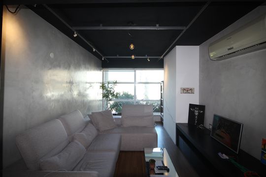 Sala  de apartamento para alugar com 1 quarto, 65m² em Auxiliadora, Porto Alegre