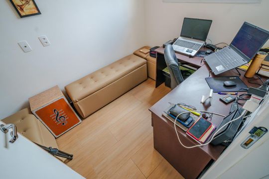 Quarto 2 de apartamento para alugar com 2 quartos, 35m² em Jardim Peri Peri, São Paulo