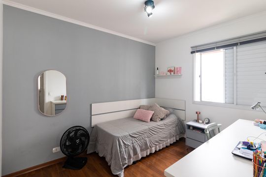 Quarto 2 de apartamento à venda com 3 quartos, 101m² em Água Branca, São Paulo