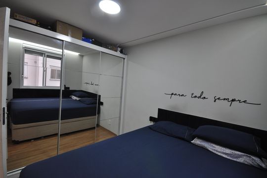 Quarto de apartamento à venda com 1 quarto, 34m² em Vila Guilherme, São Paulo