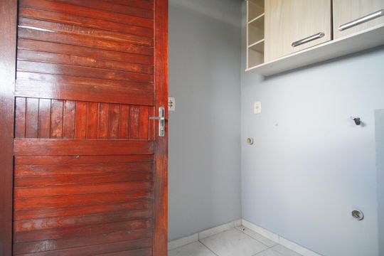 Cozinha de apartamento à venda com 2 quartos, 75m² em São Jorge, Novo Hamburgo