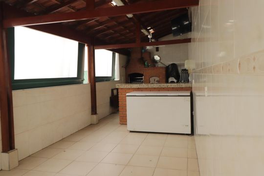 Área comum - Churrasqueira de apartamento para alugar com 2 quartos, 69m² em Vila Gomes Cardim, São Paulo