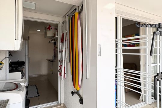 Varanda de apartamento para alugar com 3 quartos, 70m² em Moinho Velho, São Paulo