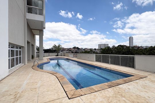 Área comum - Piscina de apartamento para alugar com 3 quartos, 70m² em Moinho Velho, São Paulo