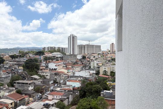 Vista da Suíte de apartamento para alugar com 3 quartos, 70m² em Moinho Velho, São Paulo