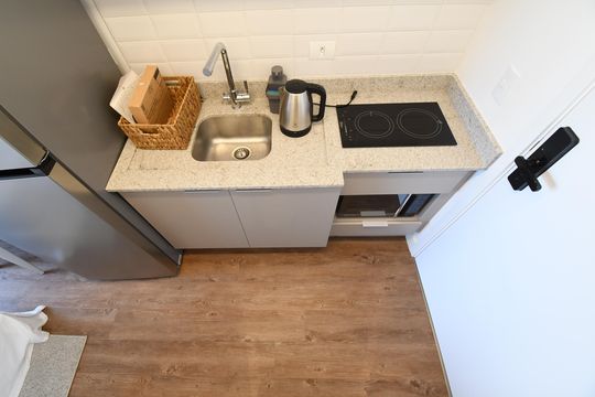Studio de kitnet/studio para alugar com 1 quarto, 19m² em Centro, Curitiba