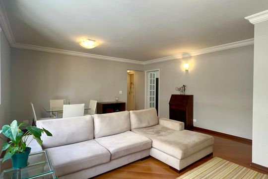 Sala de apartamento à venda com 3 quartos, 129m² em Perdizes, São Paulo