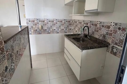 Cozinha de apartamento para alugar com 2 quartos, 60m² em Picanço, Guarulhos