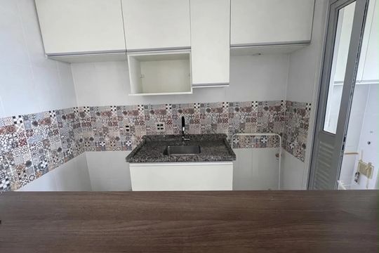 Cozinha de apartamento para alugar com 2 quartos, 60m² em Picanço, Guarulhos