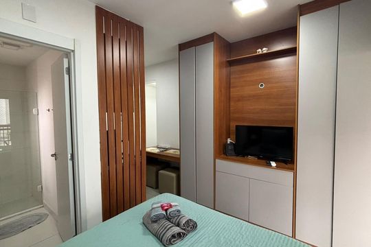 Studio de apartamento à venda com 1 quarto, 26m² em Brooklin, São Paulo