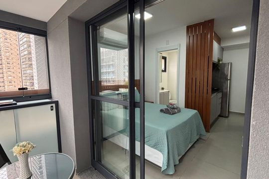 Studio de apartamento à venda com 1 quarto, 26m² em Brooklin, São Paulo