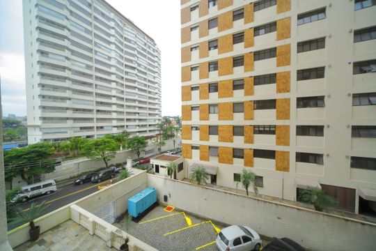 Sala - Vista  de apartamento à venda com 3 quartos, 110m² em Jardim Chácara Inglesa, São Bernardo do Campo