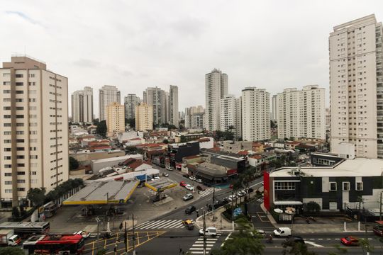 Varanda Gourmet - Vista de apartamento à venda com 2 quartos, 96m² em Chácara Califórnia, São Paulo