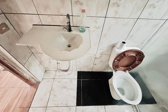 Banheiro de casa para alugar com 3 quartos, 125m² em Jardim Helena, São Paulo