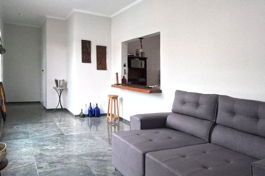 Sala de apartamento para alugar com 3 quartos, 146m² em Aparecida, Santos