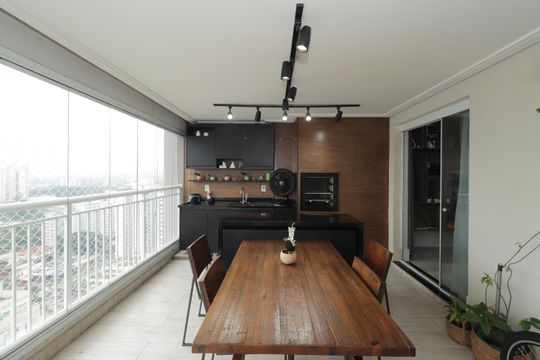 Sacada de apartamento à venda com 2 quartos, 103m² em Vila Zilda, São Paulo