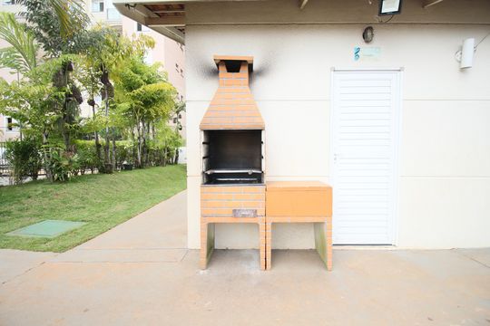 Área comum - Churrasqueira de apartamento à venda com 2 quartos, 49m² em Vila Andrade, São Paulo