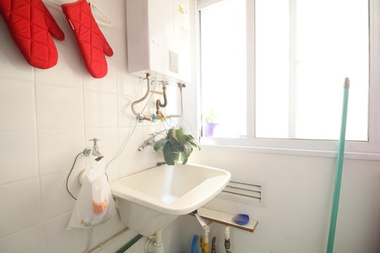 Área de Serviço de apartamento à venda com 2 quartos, 49m² em Vila Andrade, São Paulo