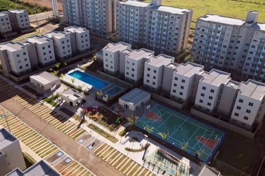 Área externa de apartamento para alugar com 2 quartos, 75m² em Ceilândia Norte, Brasília