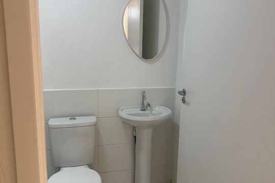 Banheiro 1 de apartamento para alugar com 2 quartos, 75m² em Ceilândia Norte, Brasília