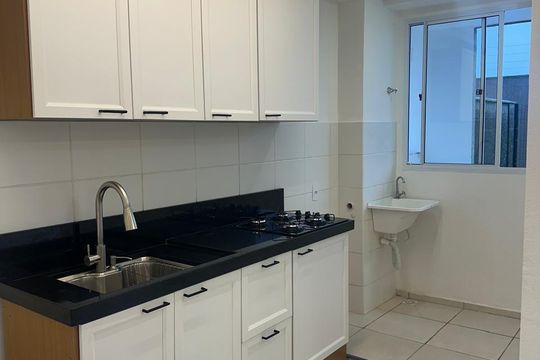 Cozinha de apartamento para alugar com 2 quartos, 75m² em Ceilândia Norte, Brasília