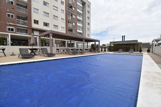 Área comum - Piscina de apartamento para alugar com 2 quartos, 62m² em Fanny, Curitiba