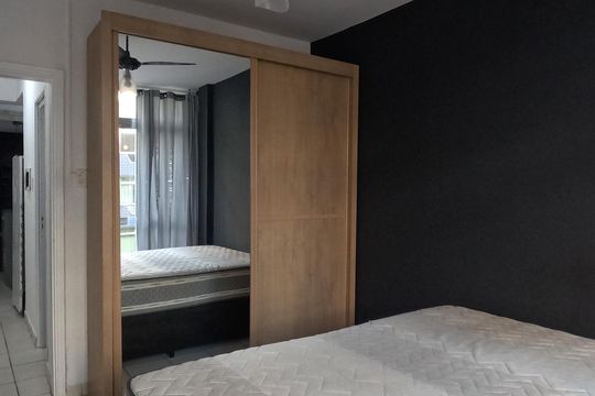 Quarto  1 de apartamento para alugar com 1 quarto, 44m² em Ponta da Praia, Santos