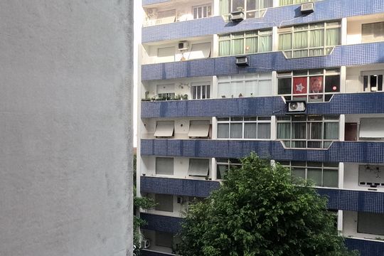 Vista da Área de Serviço de apartamento para alugar com 1 quarto, 44m² em Ponta da Praia, Santos