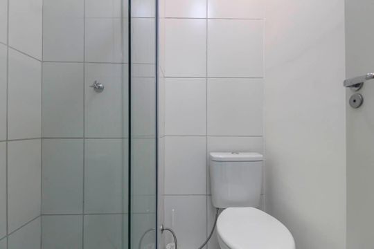 Banheiro de apartamento à venda com 2 quartos, 35m² em Cidade São Mateus, São Paulo
