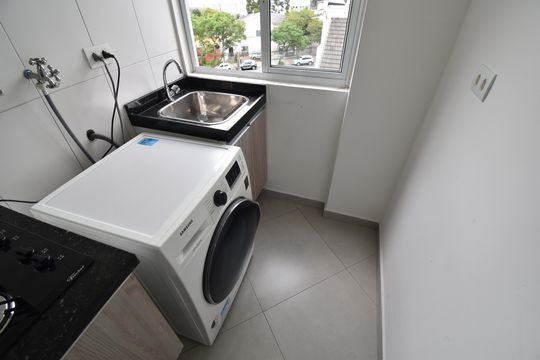 Área de Serviço de apartamento para alugar com 1 quarto, 64m² em Portão, Curitiba