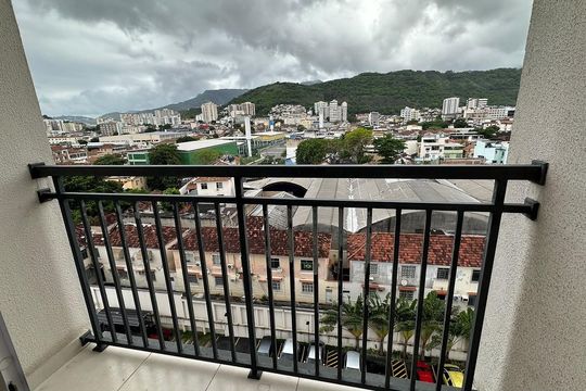 Varanda de apartamento para alugar com 2 quartos, 48m² em Rocha, Rio de Janeiro