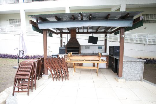 Área comum - Churrasqueira de apartamento à venda com 2 quartos, 60m² em Taquara, Rio de Janeiro