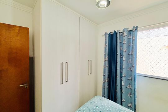 Vista do Quarto 1 de apartamento para alugar com 1 quarto, 35m² em Jardim Maringa, São Paulo
