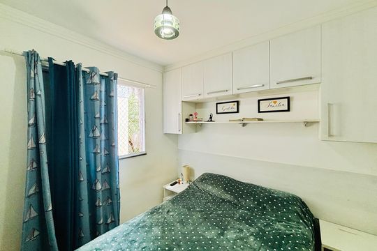 Quarto 1 de apartamento para alugar com 1 quarto, 35m² em Jardim Maringa, São Paulo