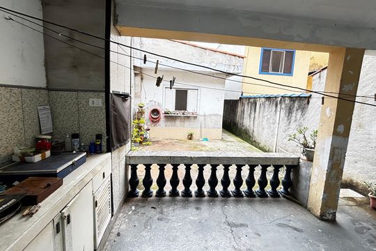 Quintal - Area de Lazer de casa à venda com 3 quartos, 200m² em Vila Pires, Santo André