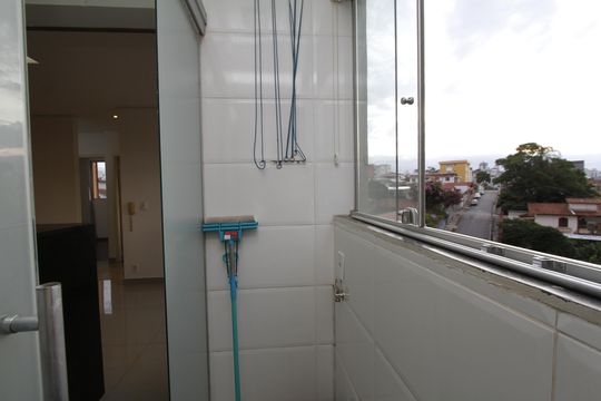 Área de Serviço de apartamento para alugar com 2 quartos, 53m² em Grajaú, Belo Horizonte