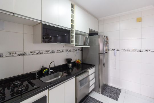 Cozinha de apartamento para alugar com 2 quartos, 86m² em Chácara São Luís, Guarulhos