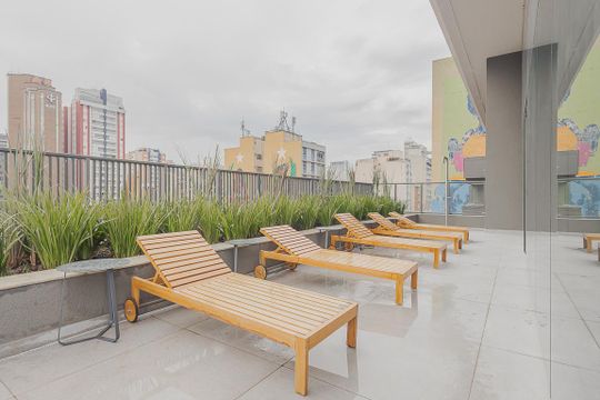 Piscina de apartamento para alugar com 2 quartos, 71m² em Pinheiros, São Paulo