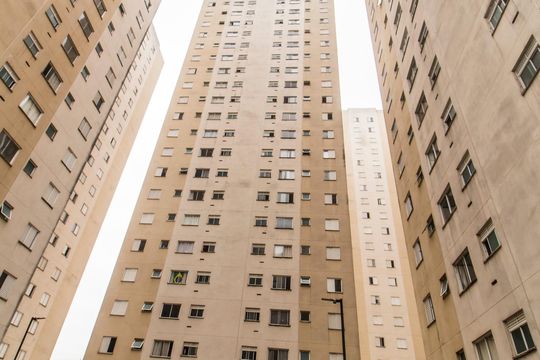 Fachada do bloco de apartamento à venda com 2 quartos, 51m² em Vila Sao Joao, Barueri