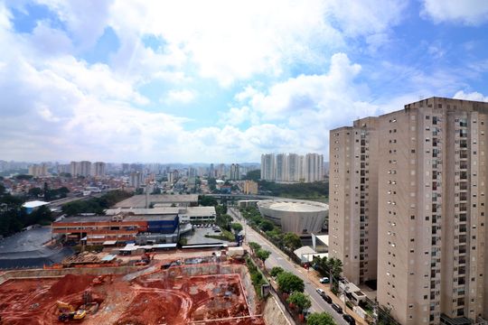Quarto 2 Vista  de apartamento para alugar com 2 quartos, 50m² em Planalto, São Bernardo do Campo