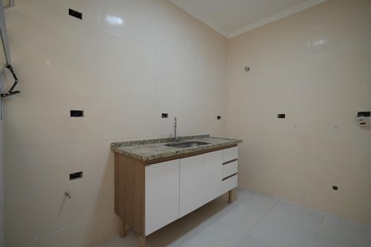 Cozinha de casa à venda com 2 quartos, 55m² em Paraíso, Santo André