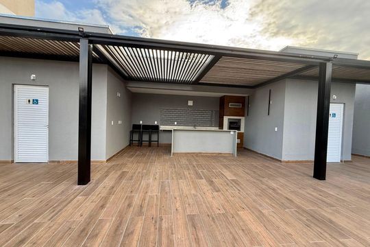 Área comum - Espaço gourmet de apartamento à venda com 2 quartos, 58m² em Estoril, Belo Horizonte