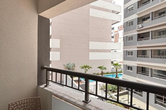 Varanda de apartamento para alugar com 1 quarto, 25m² em Vila Nova Conceição, São Paulo