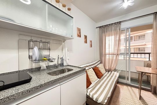 Apartamento para alugar com 1 quarto, 25m² em Vila Nova Conceição, São Paulo