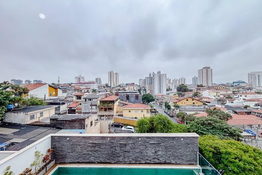 Vista da Suíte de apartamento para alugar com 2 quartos, 44m² em Vila Centenario, São Paulo