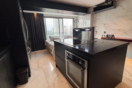 Apartamento para alugar com 1 quarto, 45m² em Cidade Monções, São Paulo
