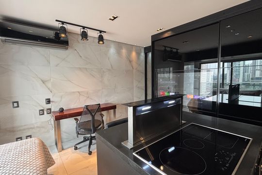 Apartamento para alugar com 1 quarto, 45m² em Cidade Monções, São Paulo