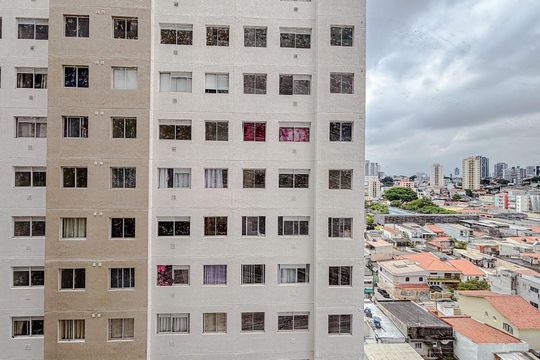 Vista do Quarto 2 de apartamento para alugar com 2 quartos, 34m² em Vila California, São Paulo
